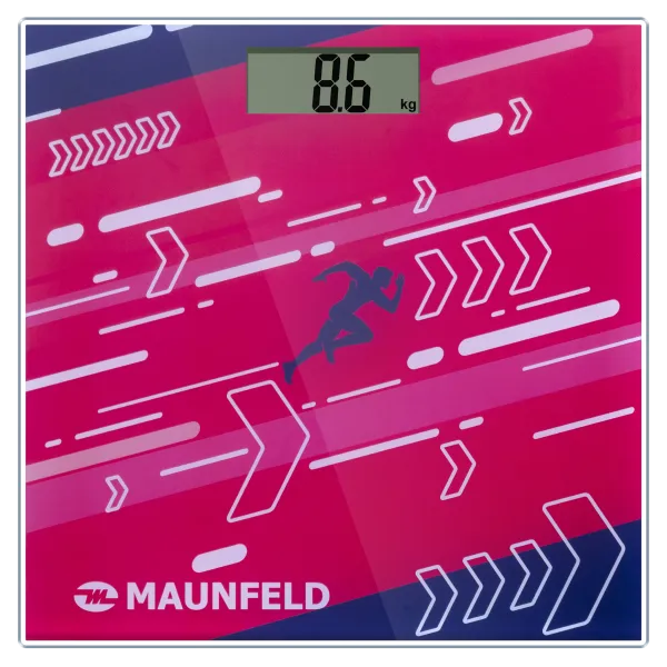 Напольные весы MAUNFELD MBS-153G Красный