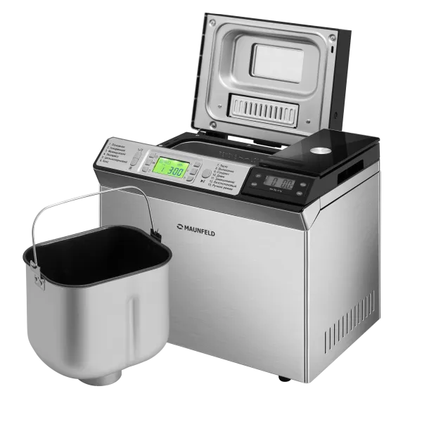 Хлебопечка MAUNFELD MBM-900DSS Нержавеющая сталь