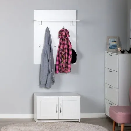 2.02.11.260.1 СИРИУС вешалка 78х100 белая RU