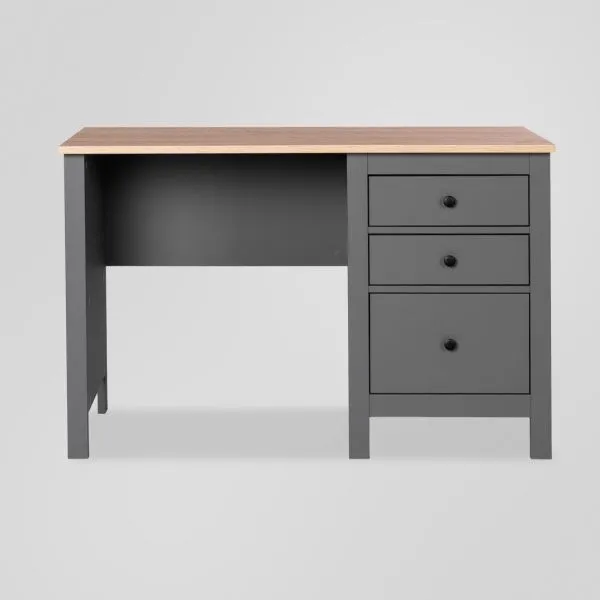 2.08.06.160.15 САГА стол письменный 120х56 серый/ясень