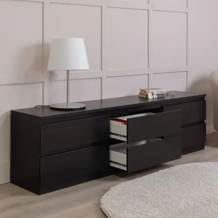 2.03.03.110.5 КАСТОР тумба 6 ящиков RU Дуб Венге