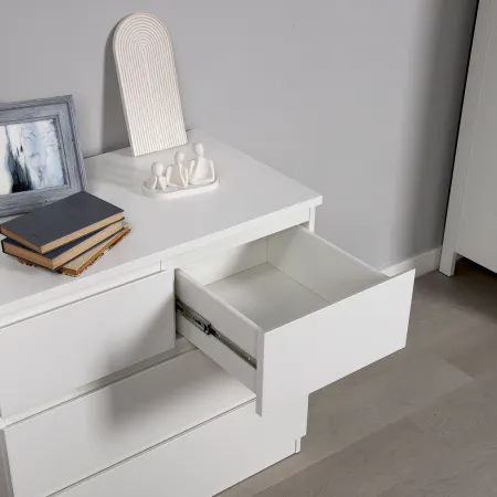 2.05.02.050.1 МАЛЬТА комод 2+2 ящика 80х76 белый RU