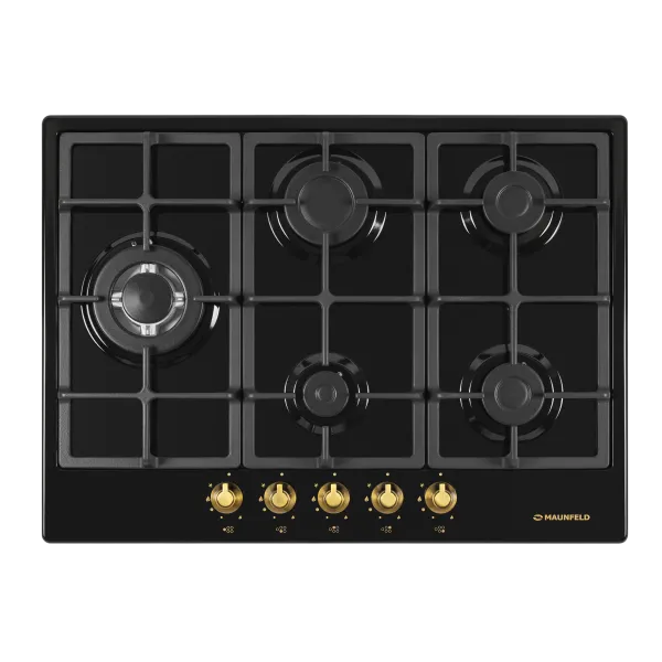 Газовая варочная панель MAUNFELD EGHE.75.33CR\G Черный