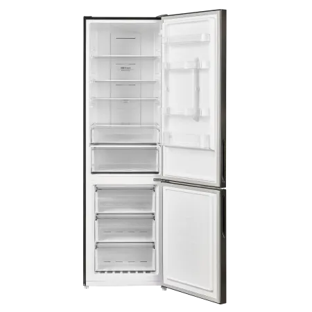 Холодильник MAUNFELD MFF200NF10 Inverter Черная нержавеющая сталь