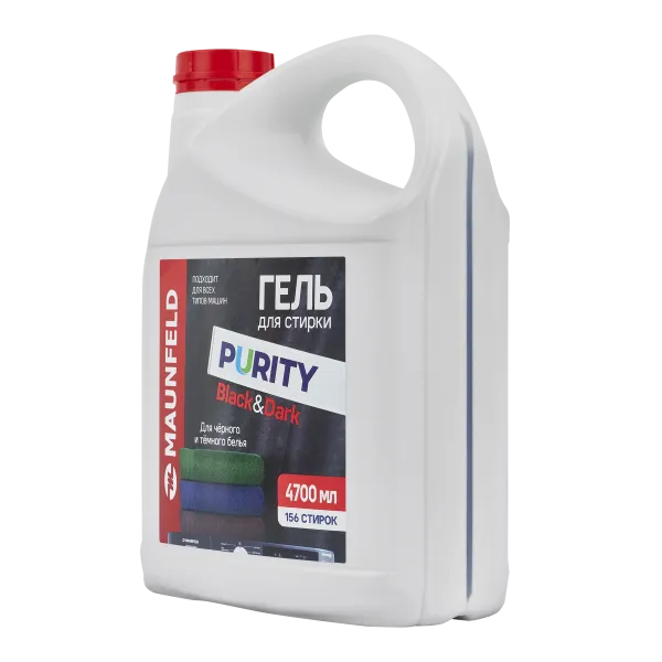 Гель для стирки Maunfeld Purity Black&Dark 4700мл MWL4700PB Белый