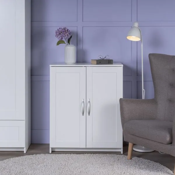 2.02.03.270.1 СИРИУС Тумба 2 двери 78х95 белая RU