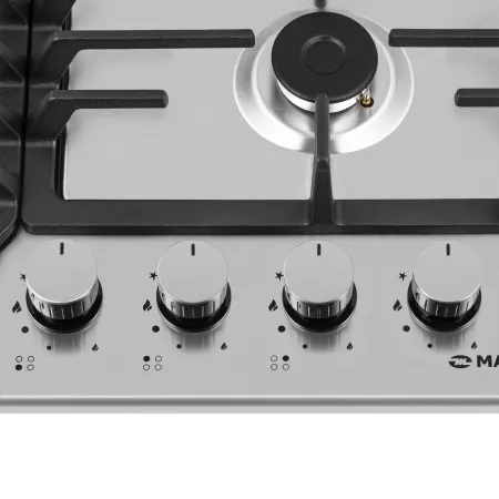 Газовая варочная панель MAUNFELD EGHS.64.43CS/G Нержавеющая сталь