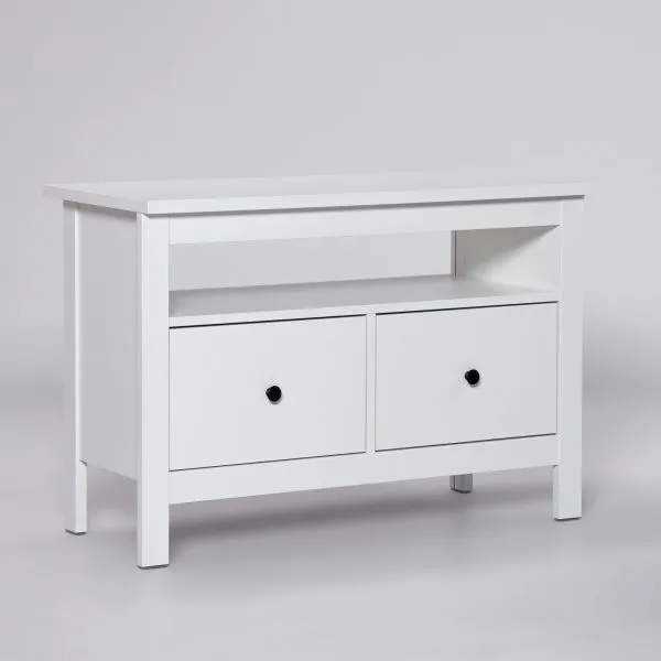 2.08.03.080.1 САГА тумба 2 ящика белая RU