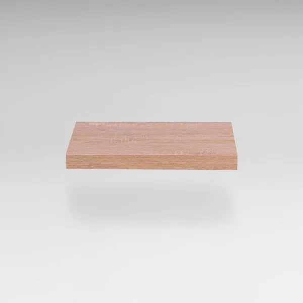 S00722 Фора 1.4 полка настенная 40х25х3.7, дуб беленый