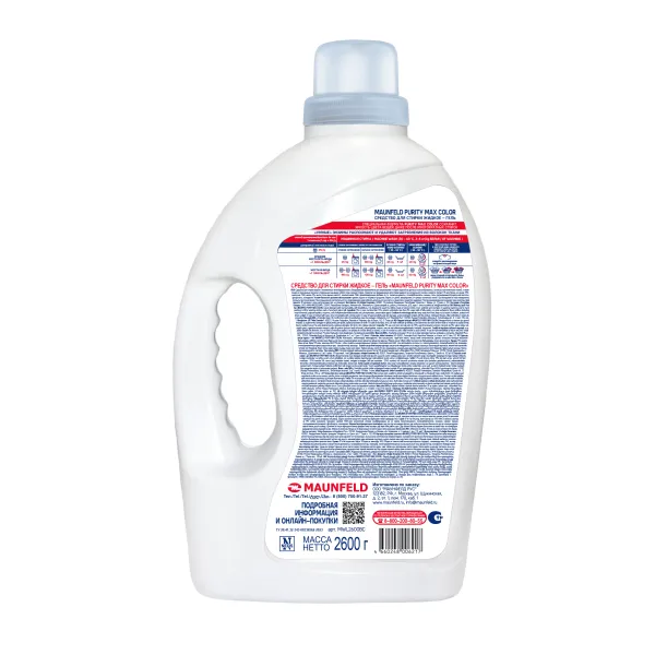 Гель для стирки Maunfeld Purity Max Color 2600г MWL2600BC