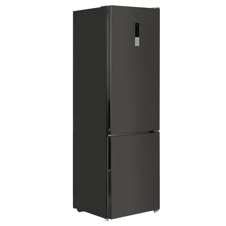 Холодильник MAUNFELD MFF200NF10 Inverter Черная нержавеющая сталь