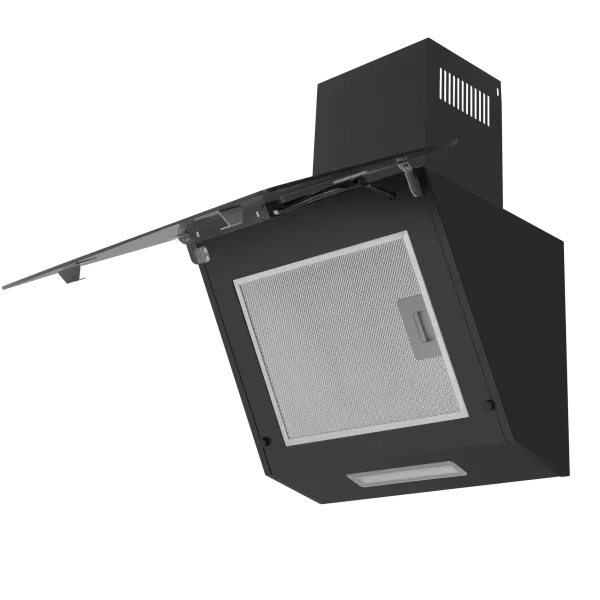 Кухонная вытяжка MAUNFELD Astro 50 чёрное стекло Черный