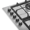 Газовая варочная панель MAUNFELD EGHS.95.33CS\G Нержавеющая сталь