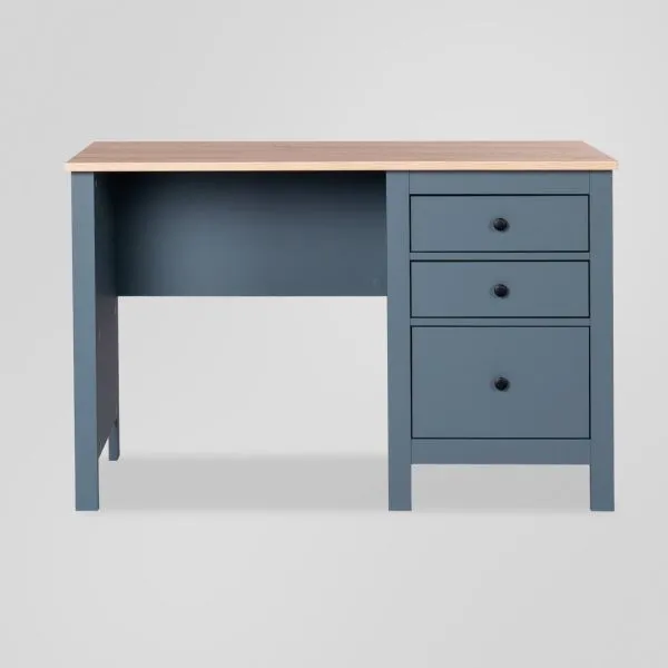 2.08.06.160.16 САГА стол письменный 120х56 темно-бирюзовый/ясень