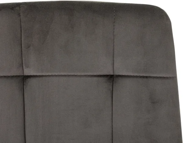 Стул для дома Бюрократ CH-K1 т.серый Holland 18 металл черный на ножках (CH-K1_1/HL18)