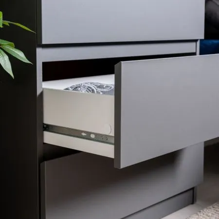 2.03.02.060.4 КАСТОР комод 3 ящика RU серый