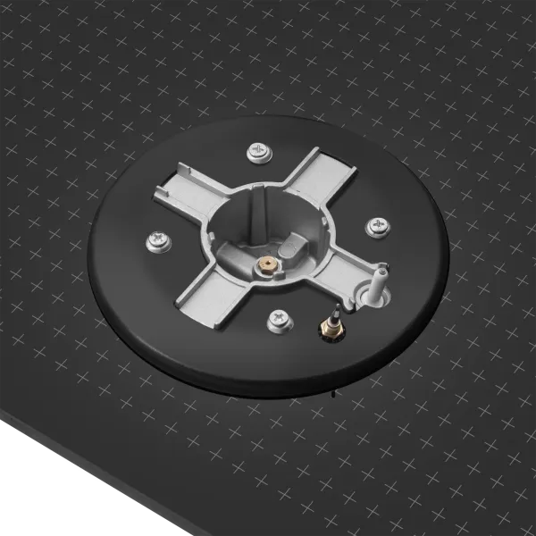 Газовая варочная панель MAUNFELD EGHG.43.73C Черный/черная фурнитура