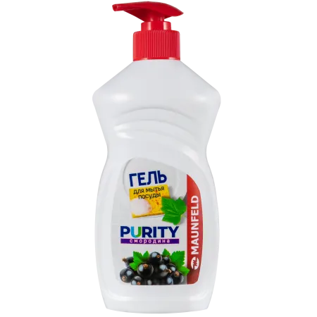 Гель для мытья посуды Maunfeld Purity Смородина 450г MDL450CD с дозатором