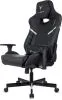 Кресло игровое Knight Thunder 5X черный экокожа крестов. металл