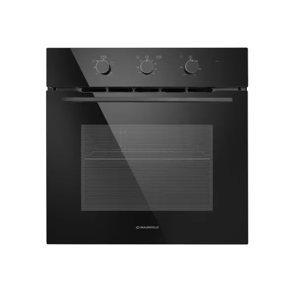 Шкаф духовой газовый с электрическим грилем MAUNFELD MOGS703B2 Черный