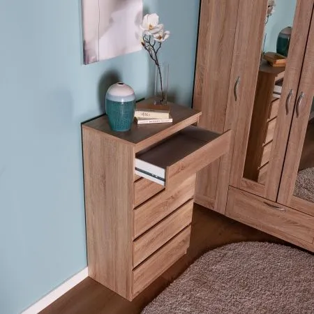 2.03.02.070.3 КАСТОР комод 5 ящиков RU сонома