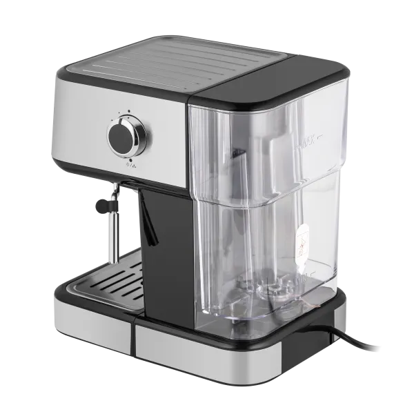 Кофемашина рожкового типа MAUNFELD MF-724S Нержавеющая сталь