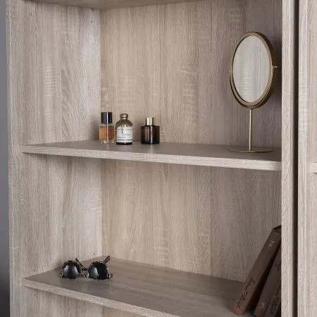 2.02.07.120.3 СИРИУС стеллаж 78х190 сонома RU