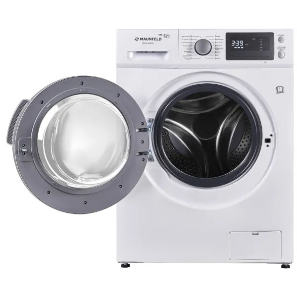 Стиральная машина c сушкой инвертором и паром MAUNFELD MFWM1586WHS Белый