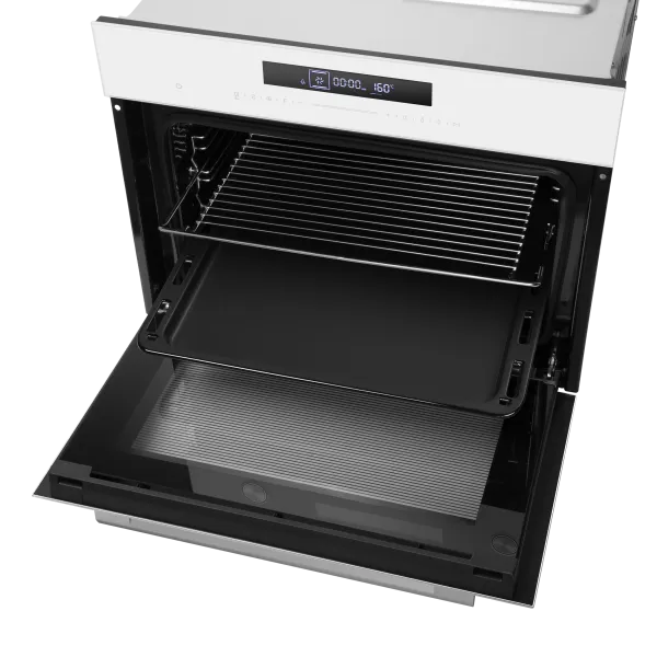 Компактный духовой шкаф электрический MAUNFELD MCMO5013SDGW Белый