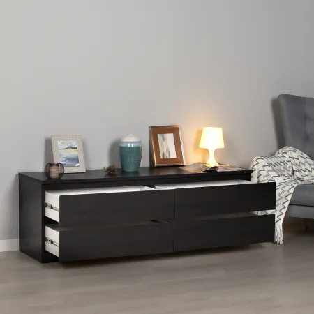 2.05.02.030.5 МАЛЬТА комод 4 ящика 160х54 Дуб Венге RU