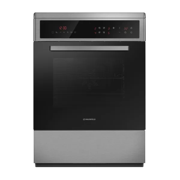 Электрическая стеклокерамическая плита MAUNFELD MEC611C10TD Нержавеющая сталь