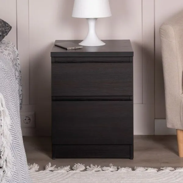 2.03.03.050.5 КАСТОР тумба 2 ящика RU Дуб Венге