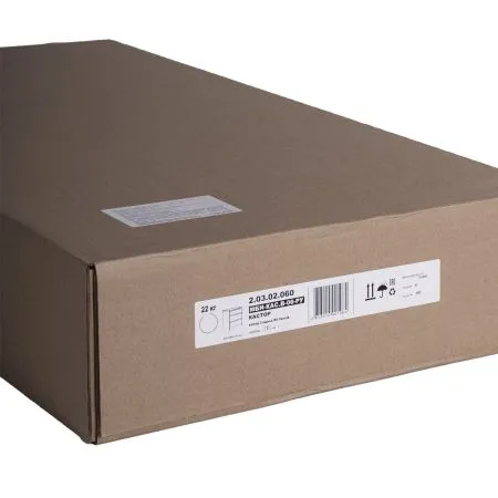 2.03.02.060.4 КАСТОР комод 3 ящика RU серый