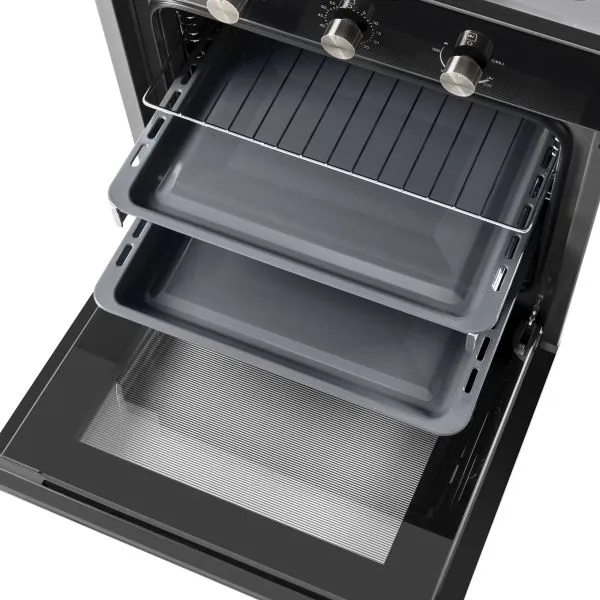 Шкаф духовой газовый MAUNFELD MGOG.673 Черный