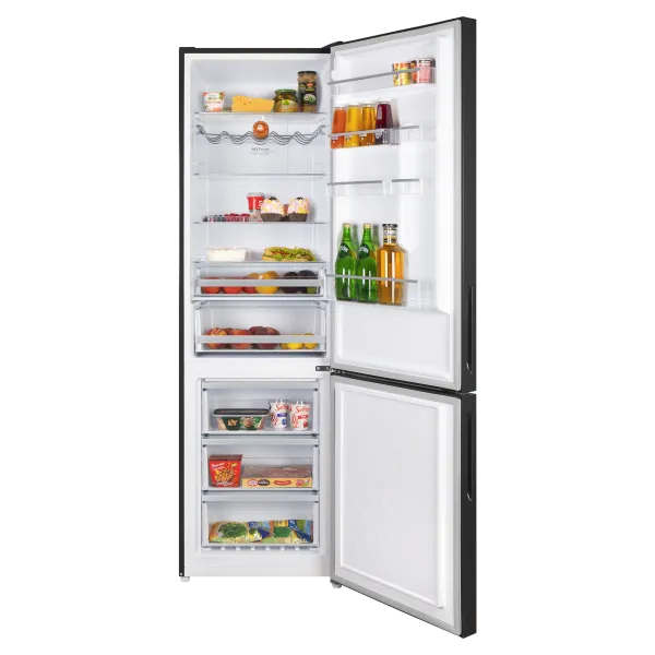 Холодильник MAUNFELD MFF200NF Inverter Черный