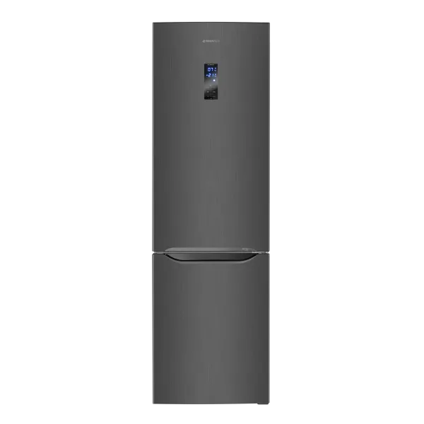 Холодильник-морозильник MAUNFELD MFF195NF Темная нержавеющая сталь