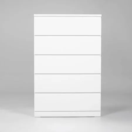 S00951 Варма 5 комод 80х123х40, белый