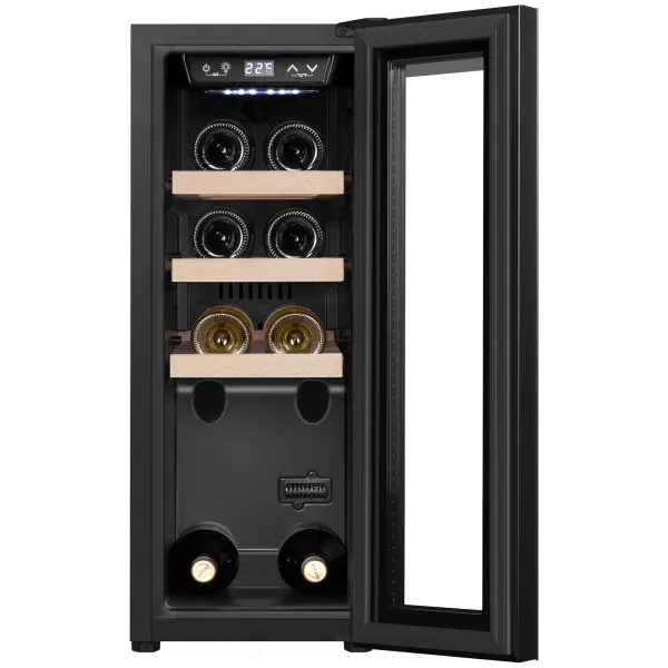 Винный шкаф MAUNFELD MFWC-28S8 Черный