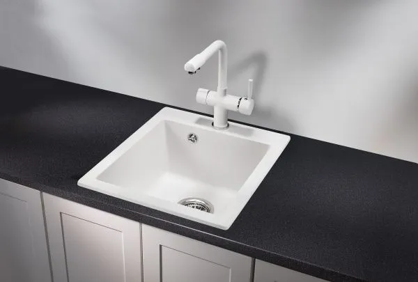 4201, АРКТИК (БЕЛЫЙ), кухонная мойка, кварц