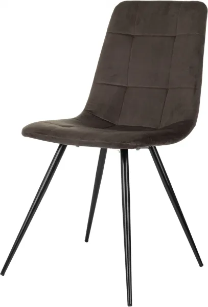 Стул для дома Бюрократ CH-K1_4 комплект 4шт коричневый Holland 74 металл черный на ножках (CH-K1_1/HL74_4)