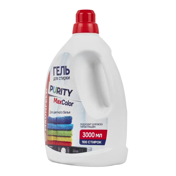 Гель для стирки Maunfeld Purity Max color 3000мл MWL3000PC Голубой