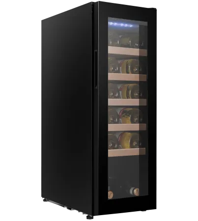 Винный шкаф MAUNFELD MFWC-45S12 Черный