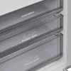 Встраиваемый холодильник NO FROST с инвертором MAUNFELD MBF193NFW1GR Inverter Нержавеющая сталь