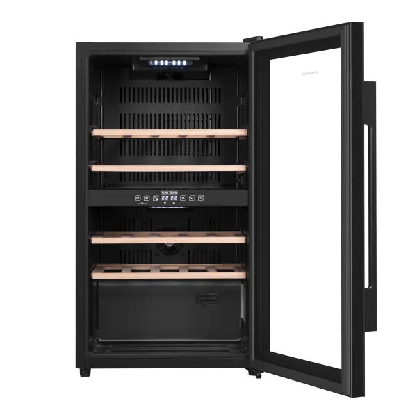 Винный шкаф MAUNFELD MFWC-85D28 Черный