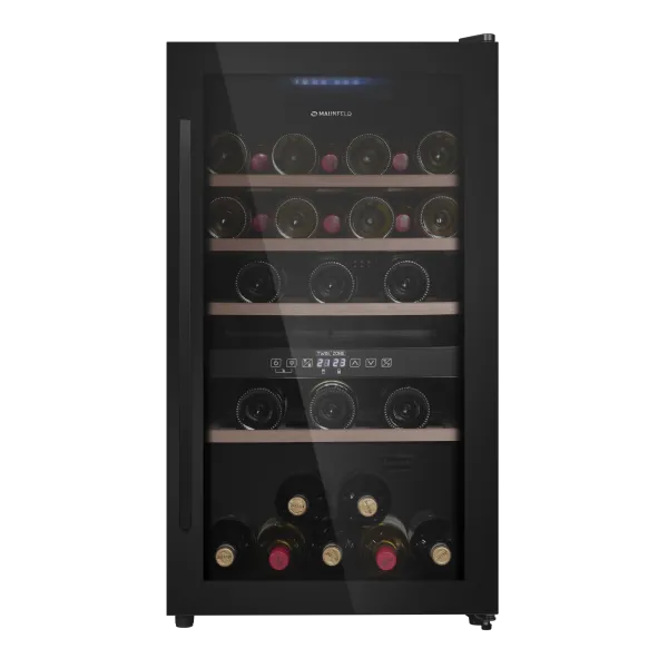 Винный шкаф MAUNFELD MFWC-124D49 Черный
