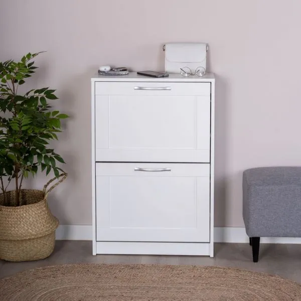 2.02.10.430.1 СИРИУС тумба для обуви 60х89 белая RU