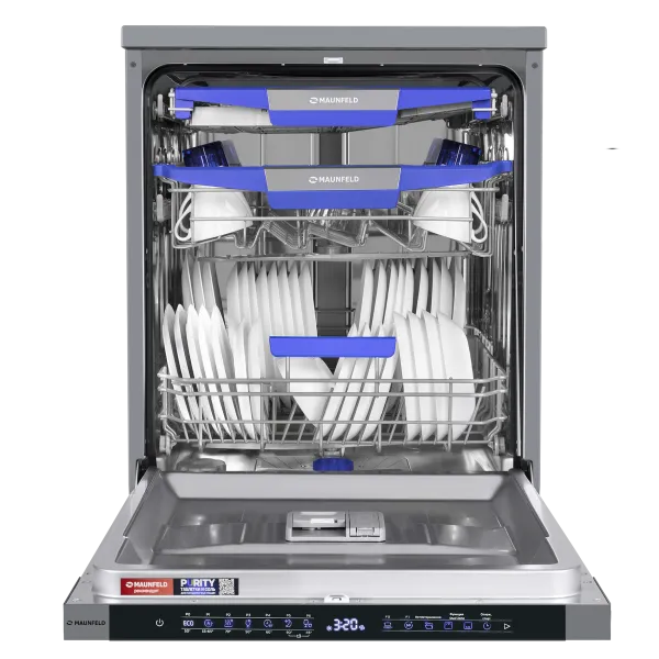 Посудомоечная машина c инвертором и авто-открыванием MAUNFELD MWF60331S Inverter Нержавеющая сталь