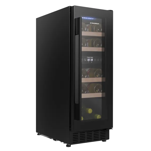 Винный шкаф MAUNFELD MBWC-56D17 Черный