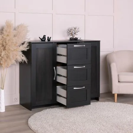 2.02.03.340.5 СИРИУС тумба 2 двери и 3 ящика 117х95 Дуб Венге RU