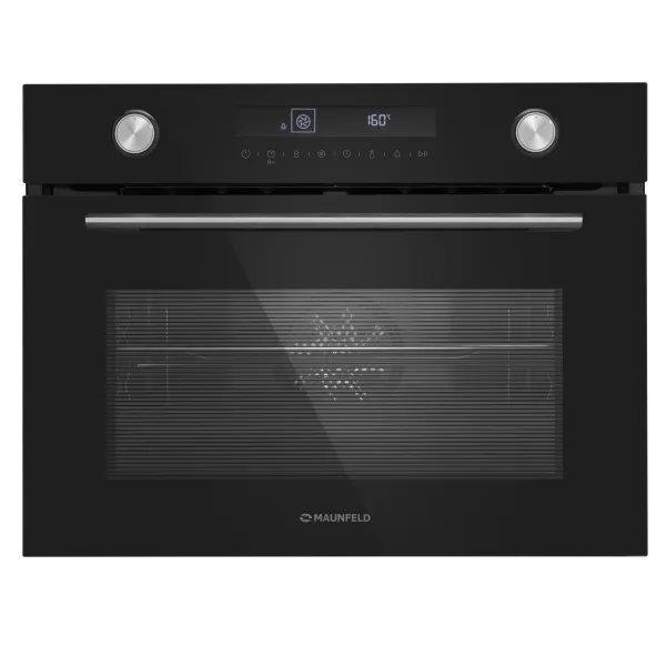 Компактный духовой шкаф электрический MAUNFELD MCMO5013MDGB Черный